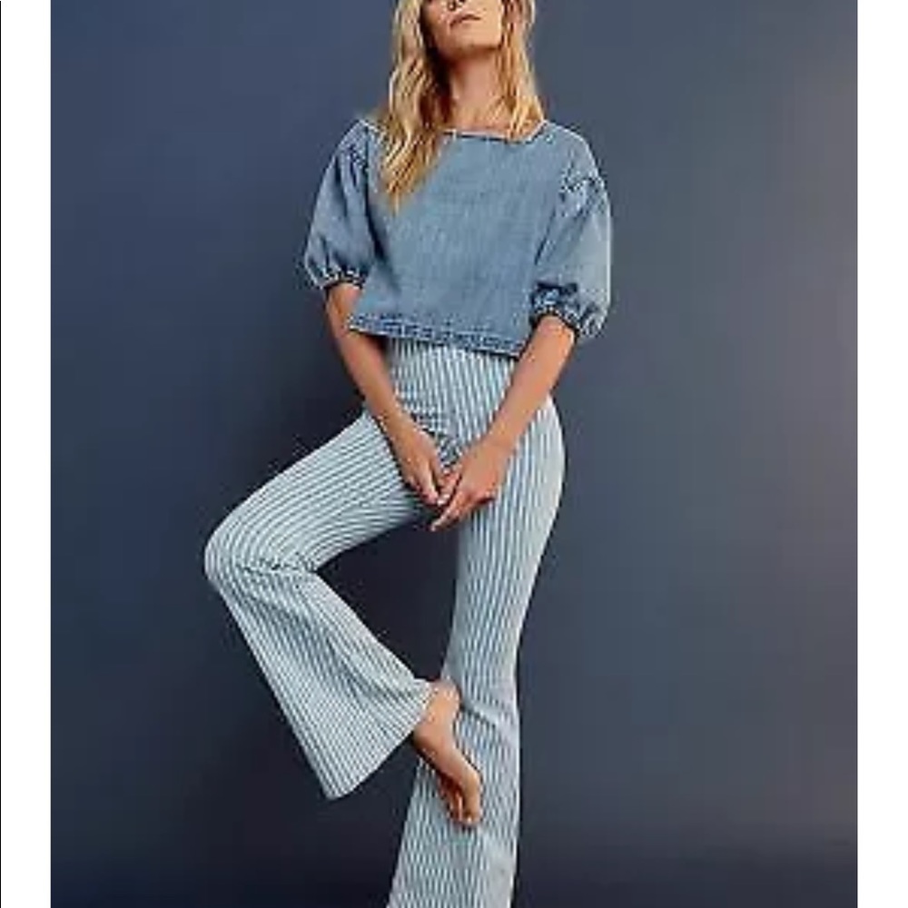 NWT Anthropologie Ella Moss size 27 pull on flare - Picture 9 of 9